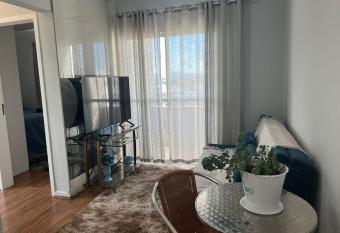 Lindo Apartamento Completo E Com Garagem Coberta has Balcony rooms