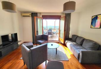 Relax lux has rooms with a private hot tub