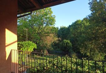 A romantic suite in the countryside near Torino has Balcony rooms