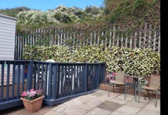 Beach Front Fantasy Island 6 Berth Caravan has Balcony rooms