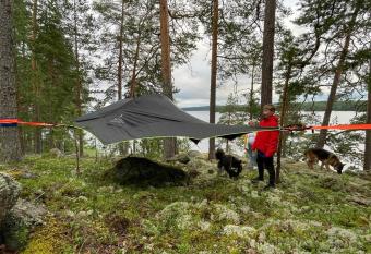 Hideway Glamping Tree tent allows 18 year olds to book a room