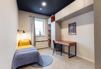 Modern  s studijos tipo apartamentai coliving projekte Vilniaus centre allows 18 year olds to book a room