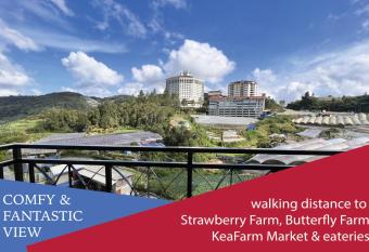 Hotel Studio Apartment- Fantastic Mountain View (4pax) has Balcony rooms