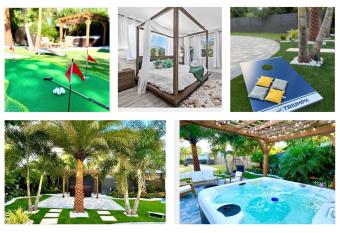 THE PALMS 3BR-Minutes to Beach, Scuba, Downtown, Airport has Balcony rooms