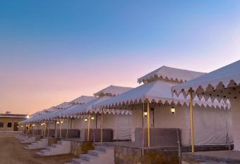 Best Desert Camp In Jaisalmer Red Velvet has Balcony rooms