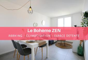 expat renting - Le Boh  me Zen - Proche Airbus has Balcony rooms