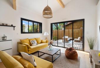 Jolie cabane en bois L  ge Cap Ferret    5  plage has Balcony rooms