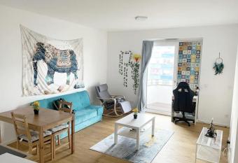 Modern 2 room apartment in Berlin has Balcony rooms