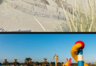 Camping 4* le lacs des R  ves vue sur baie has rooms with a private hot tub