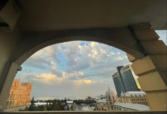 ONE BEDROOM APARTMENT BY HILTON Near By bulivar #Fountain Square #NizamiStreet #McDonald has Balcony rooms