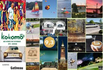 Kokomo INN Bed and Breakfast Ottawa-Gatineau's Only Tropical Riverfront B&B on the National Capital Cycling Pathway Route Verte #1 - for Adults Only - Chambre d'h  tes tropical aux berges des Outaouais BnB #17542O allows 18 year olds to book a room