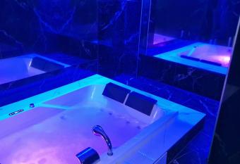 Angel has rooms with a private hot tub