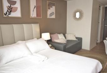 Quince Studio w/ Balcony Orochi Staycation PH at Loop Tower CDO has Balcony rooms