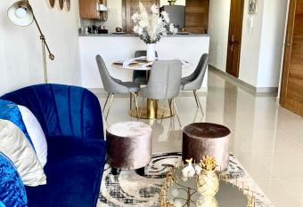 Super Luxurious L6 Sky Blue Apartment has Balcony rooms