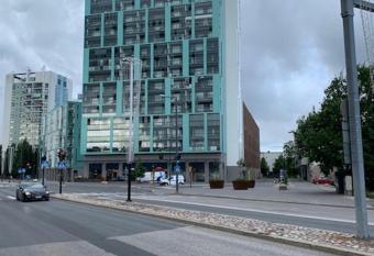 Modern one bedroom city apartment nearby Airport has Balcony rooms