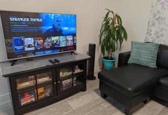 Simple & Cozy Private Basement 2BR Suite with Free Parking allows 18 year olds to book a room