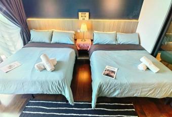 0910 Almas Suites 2Queen bed 4pax Netflix By STAY has Balcony rooms