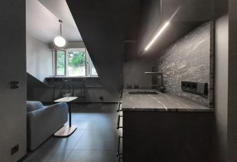 Modern studio in bohemian Uzupis, Vilnius allows 18 year olds to book a room