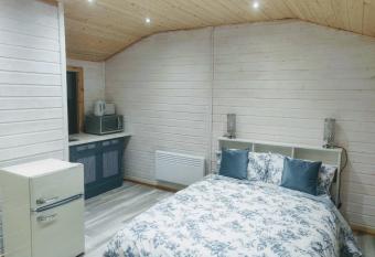 Delightful log cabin with views of Scrabo tower allows 18 year olds to book a room