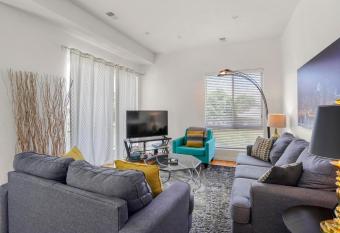 Townhome W Roof Patio Hot Tub Near Broncos Field allows 18 year olds to book a room