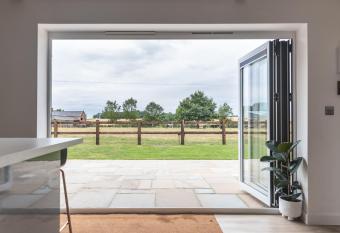 Apartment in the Countryside with Hot Tub has rooms with a private hot tub