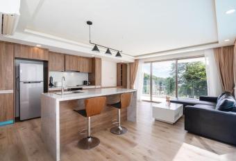 seaview villa private swimming pool has Balcony rooms