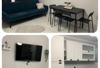 Necti Luxury Apartament has Balcony rooms