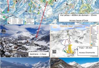 Big appartement 30 minutes to ski stations allows 18 year olds to book a room