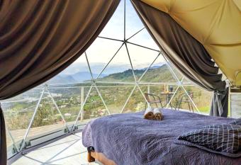 4 seasons. 4                    Glamping Georgia Racha has Balcony rooms