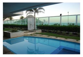 Apartamento Recreio. Pr  dio Frontal Mar has Smoking/Balcony rooms