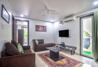 2 BHK Luxury apartment with pool in Anjuna Vagator has Balcony rooms