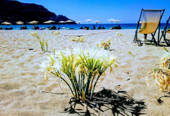 AnnaMaria Sea View Studio- 25m from the beach has Balcony rooms