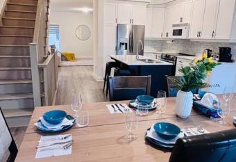 Tastefully furnished brand new 4-bedroom townhouse - Fresh and Modern has Balcony rooms