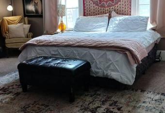 Loft Space with a view in downtown Chanute Kansas has Balcony rooms