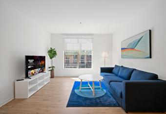 Self-contained 1 bedroom apartment has Balcony rooms