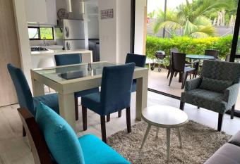 D106- Hermoso Apartamento amoblado en Condominio Campestre con piscina has Balcony rooms