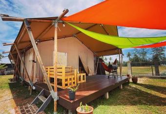 Rembulan Escape - Beachfront safari tent has Balcony rooms