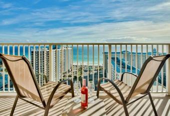 Beautiful beach home for a perfect vacation has rooms with a private hot tub