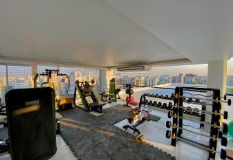 Studio Apartment in Bashundhara R/A, Dhaka has Balcony rooms