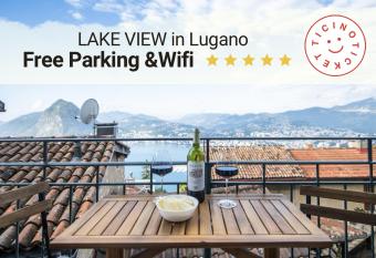 Vista lago Splendida casa a 5 stelle - Lugano Collina has Balcony rooms