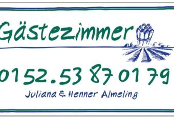 G  stezimmer Almelings Hof has Balcony rooms