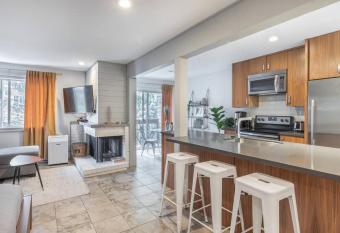 Updated Whistler Creekside Studio with Free Parking has rooms with a private hot tub