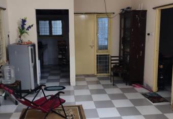 Private room in a 2BHK with access to kitchen and hall has Smoking/Balcony rooms