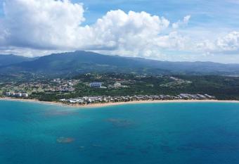 Entire Beach Apartment with view to El Yunque National Rain Forest has Balcony rooms