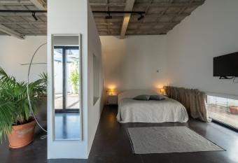 Loft van 90 m   met grote binnentuin. allows 18 year olds to book a room