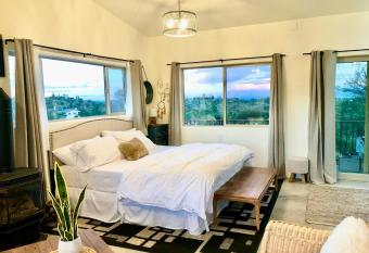 Eagles Nest Casita Luxury king memory foam bed feather pillows & duvet Amazing views, private balcony, Great location & Dog friendly has Balcony rooms