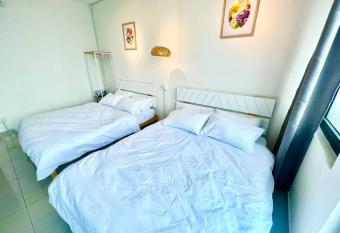 D 1-5Pax Cozy Home Trefoil Setia Alam 3bed Wifi &TV Shah Alam Setia City Mall has Balcony rooms