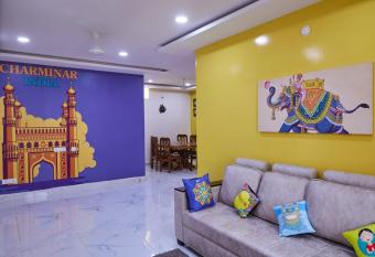 Chill place : 3 BHK with AC bedrooms and functional kitchen has Balcony rooms