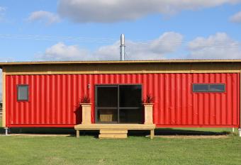 Luxury Container Cabin allows 18 year olds to book a room