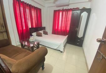 Cozy Red Velvete Room has Balcony rooms